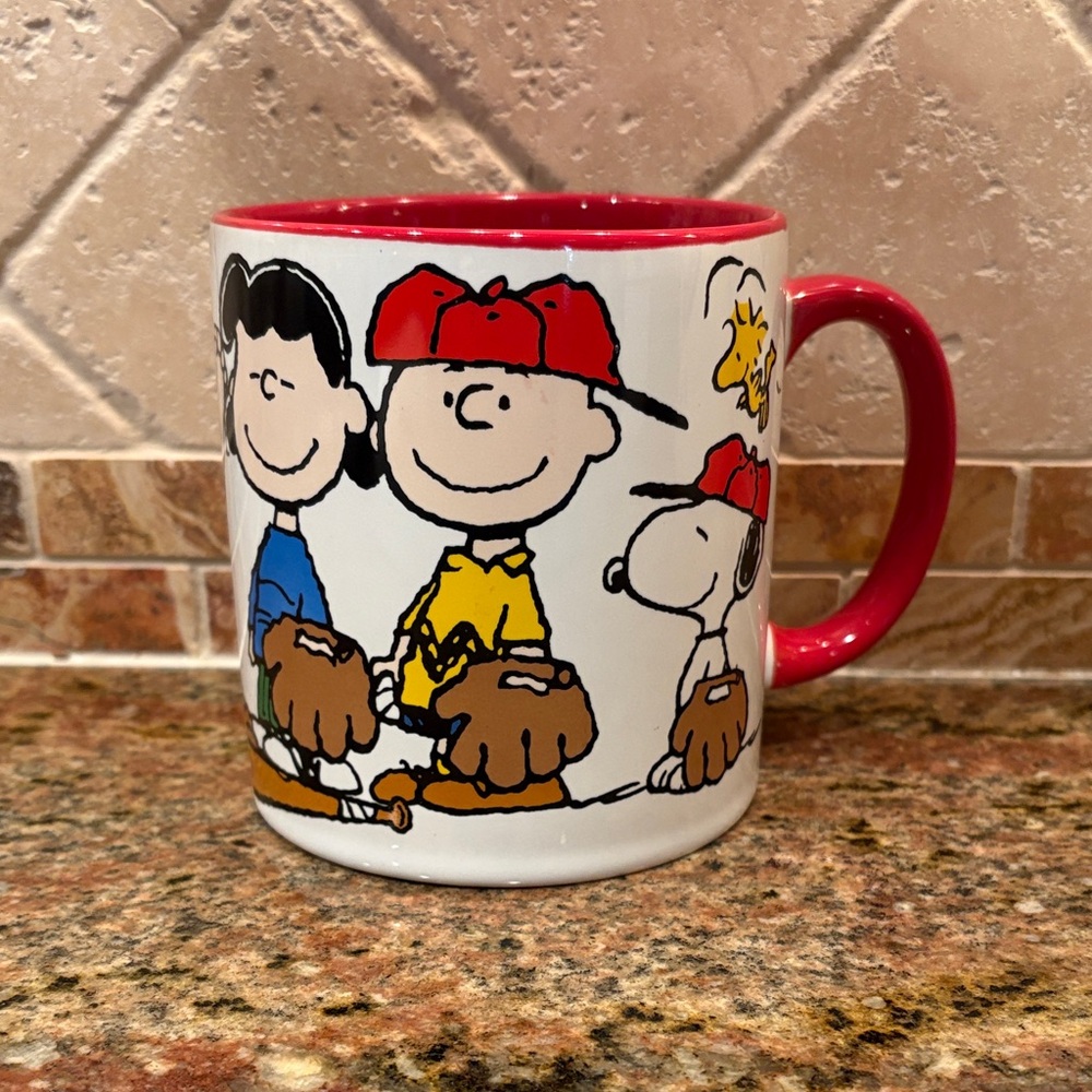 Peanuts baseball mug